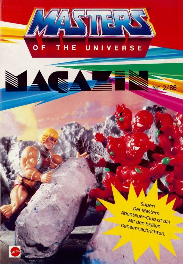 (5) Masters of the Universe Magazin 2/86
