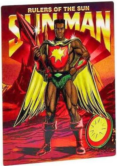 Trading card "Sun-Man"