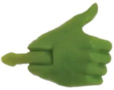 Hand rechts