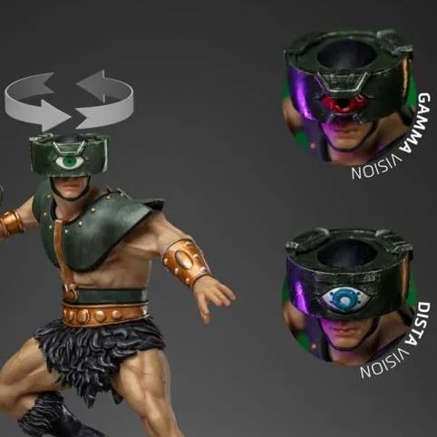 Drehbarer Visor