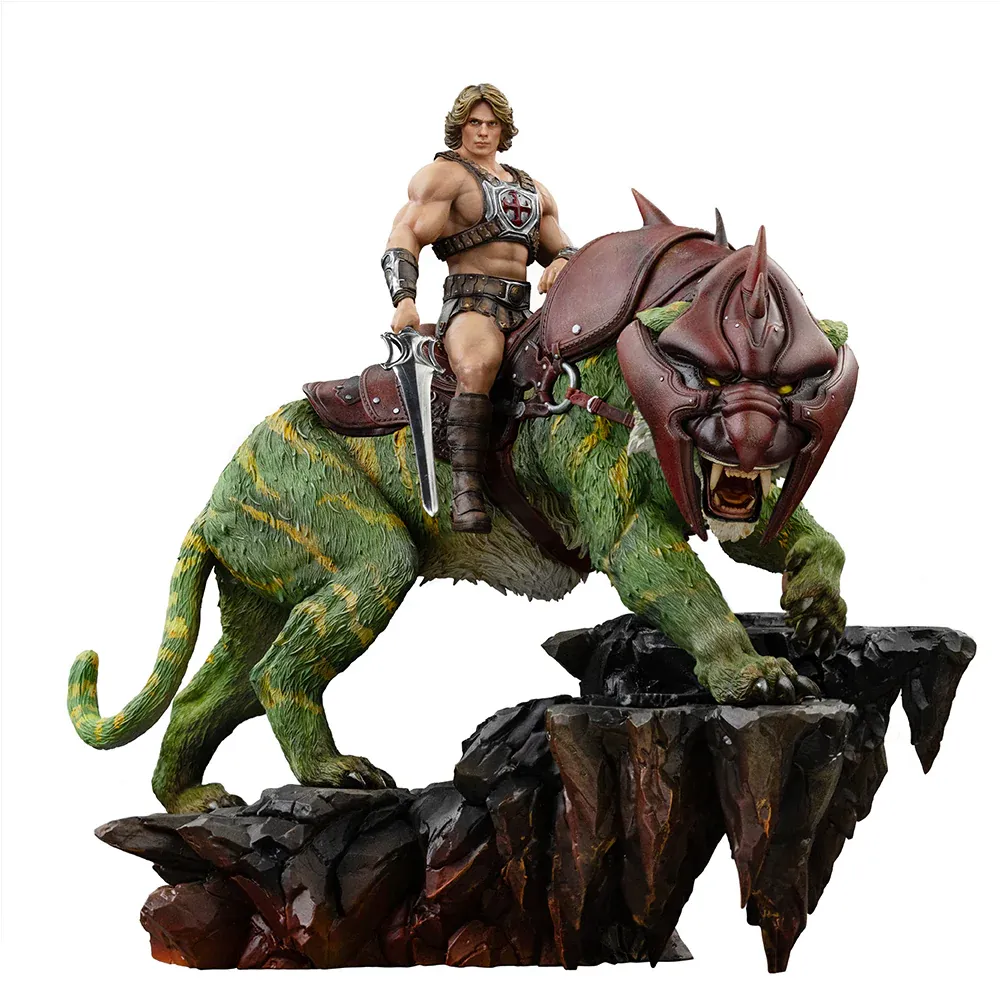 He-Man and Battle Cat Deluxe - MotU Movie 1:10