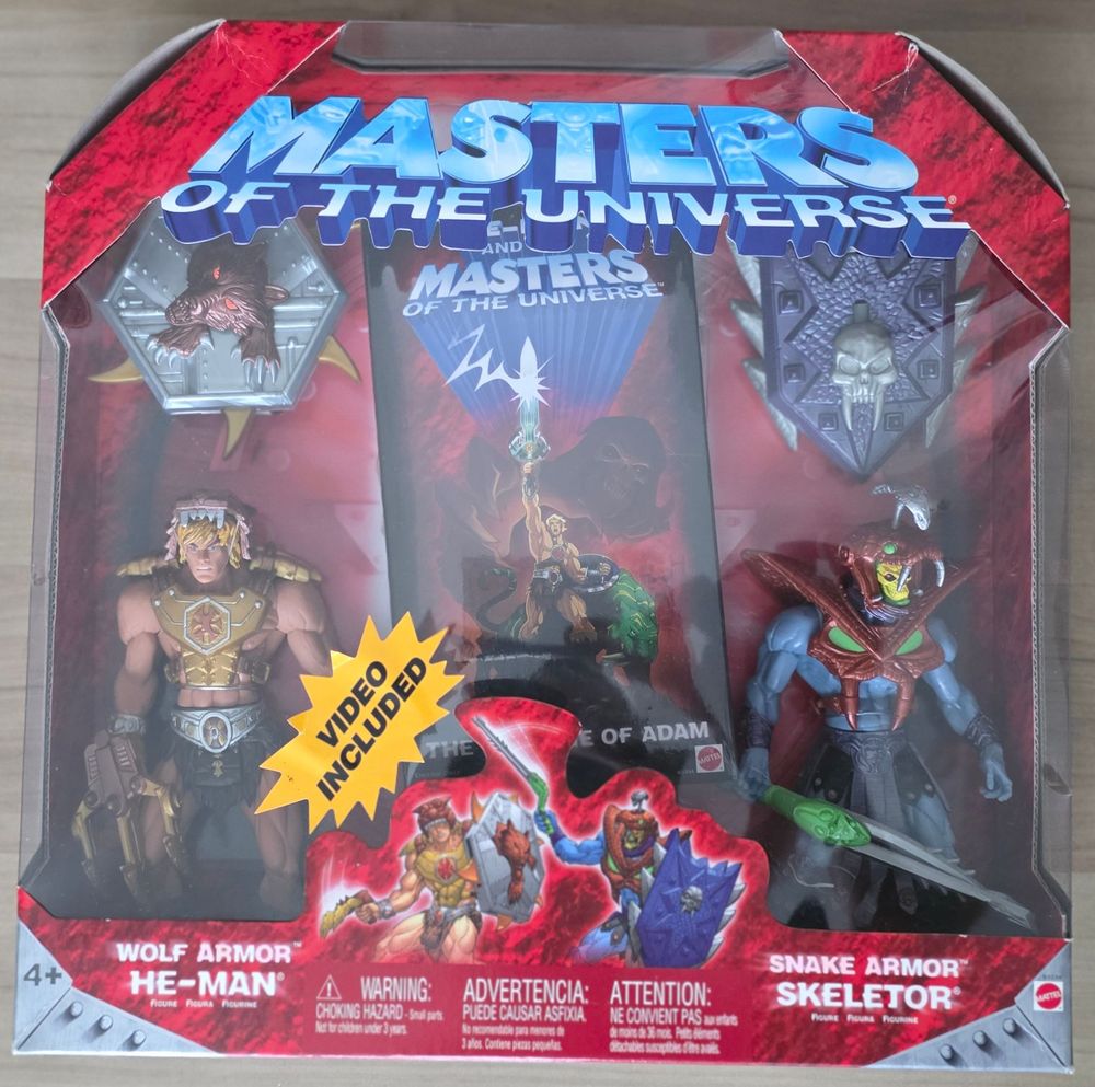 Wolf Armor He-Man / Snake Armor Skeletor