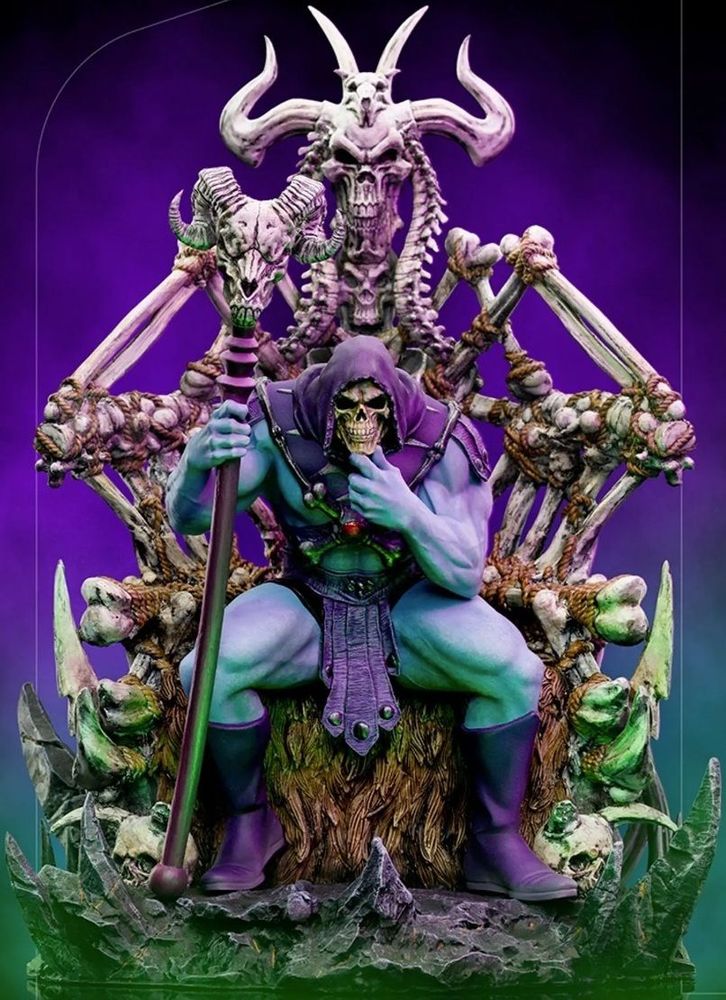 Skeletor on Throne