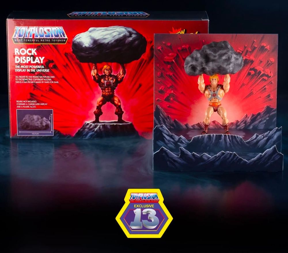 Toyplosion Exclusive 13 - Rock Display