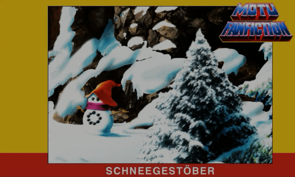Schneegestöber