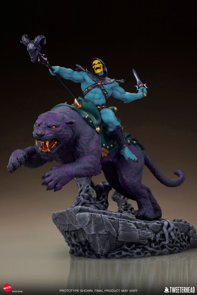 Skeletor on Panthor MotU Legends 1:6