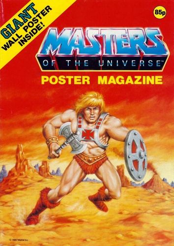 Masters of the Universe Poster Magazine