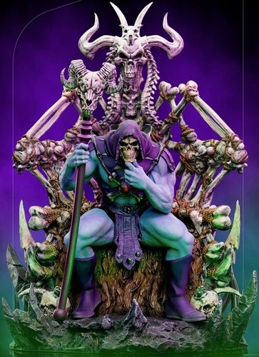 Skeletor on Throne