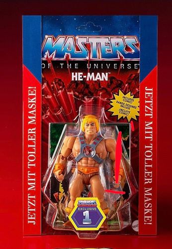 Toyplosion Exclusive 1 - He-Man mit Maske