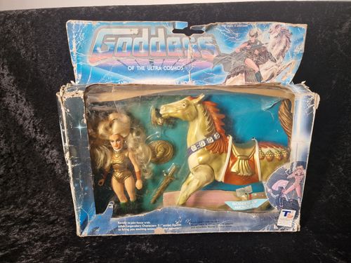 Microlite With Marble Combat Horse